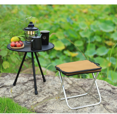 Taburete Plegable Ultraligero de Aluminio para Camping y Pesca - Image 14
