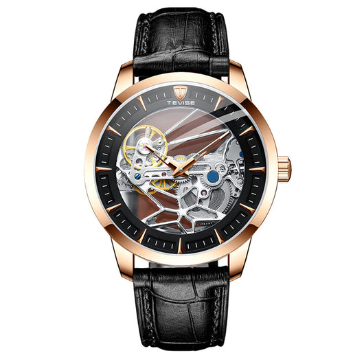 Reloj Mecánico Automático para Hombre Resistente al Agua con Esfera Hueca - Image 5