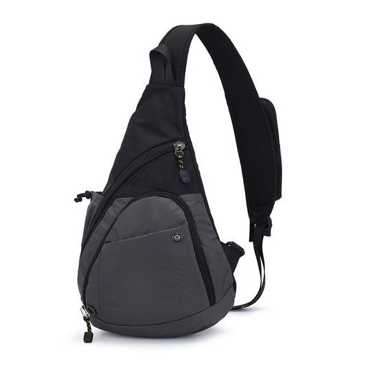 Bolsa de Pecho Impermeable Multifuncional para Hombre - Estilo Europeo y Americano