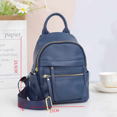 Mochila de Cuero Viajero de Gran Capacidad - Versátil y Elegante - Image 4