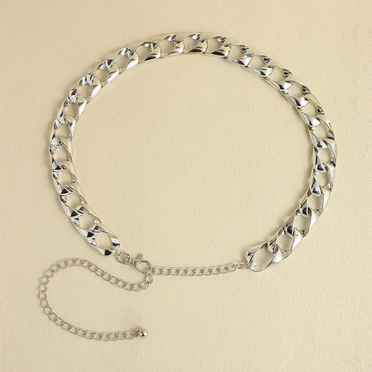 Cadena de Cintura Acrílica Decorativa - Cinturón Body Chain Rectangular - Image 8