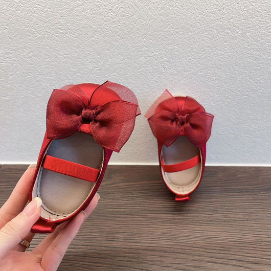 Zapatillas Princesa para Niñas con Moño y Cierre Velcro - Image 7