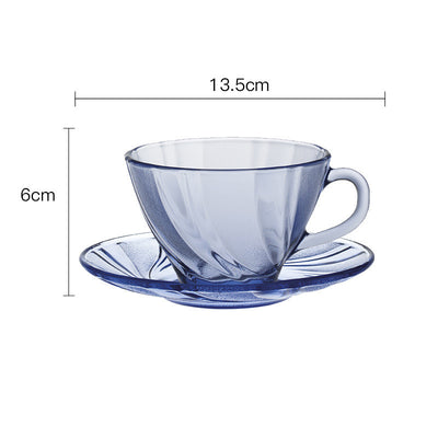 Taza de Café Cristal Templado Resistente al Calor - Diseño Europeo Moderno - Image 27