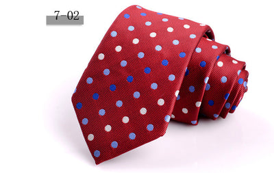 Corbata Formal Rayada de 7cm para Hombre - Elegancia Empresarial - Image 37