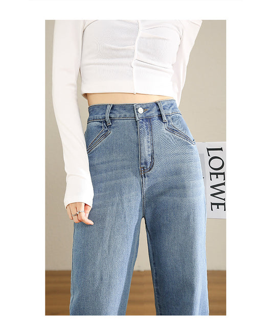 Jeans Cintura Alta Acampanados con Diseño Artístico para Mujer - Image 15