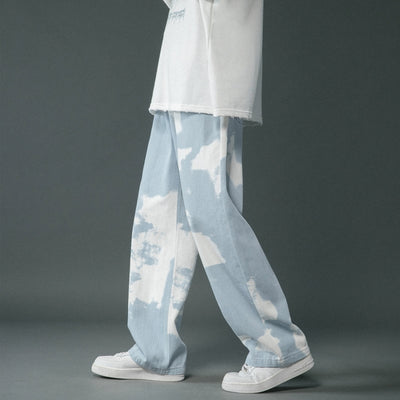 Pantalones Vaqueros Tie Dye Rectos para Niños - Image 10