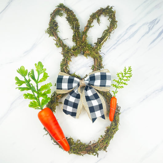Corona de Conejo de Pascua en Ratán - Decoración Festiva - Image 16