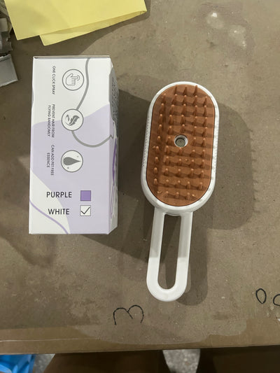 Cepillo Vaporizador 3 en 1 para Gatos - Deshedding Spa con Mango Plegable - Image 27
