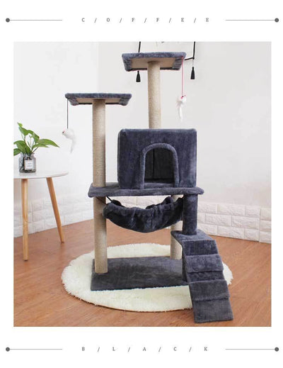Árbol Rascador para Gatos con Torre de Escalada Espada - Image 28