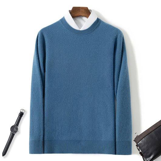 Suéter de Cachemira para Hombre con Corte Holgado - Image 12