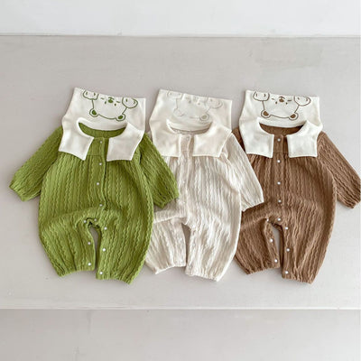 Pijama Enterizo Bebé Osito Adorable con Cierre Twist - Image 3