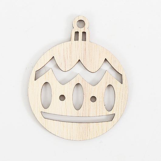 Adorno Navideño de Calabaza Hueca - Artesanía Decorativa de Madera - Image 6