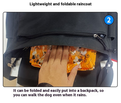 Poncho Reflectante para Perros con Diseño Cartoon y Tracción - Image 14
