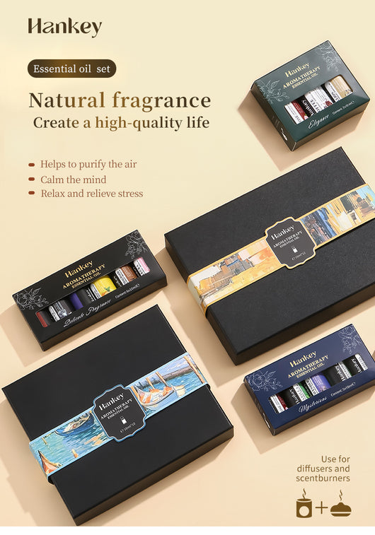 Caja de Aceites Aromaterápicos Solubles en Agua para el Hogar - Image 13