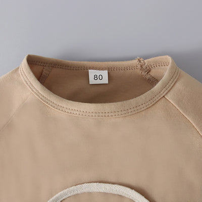 Sudadera Infantil Khaki de Manga Larga para Primavera, Otoño e Invierno - Image 3