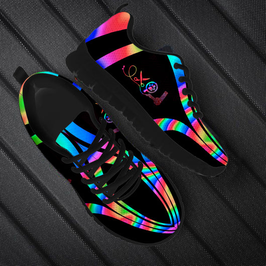 Zapatos Planos para Caminar con Cordones y Diseño de Encaje Transpirable para Mujer - Image 3