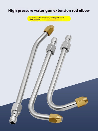 Pistola de Agua de Alta Presión con Boquilla Curva y Conector Rápido - Image 16