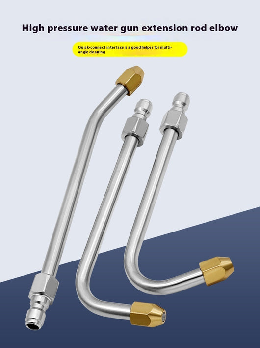 Pistola de Agua de Alta Presión con Boquilla Curva y Conector Rápido - Image 16