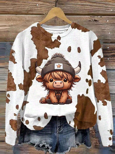 Blusa Casual Estampada de Manga Larga para Mujer - Image 6