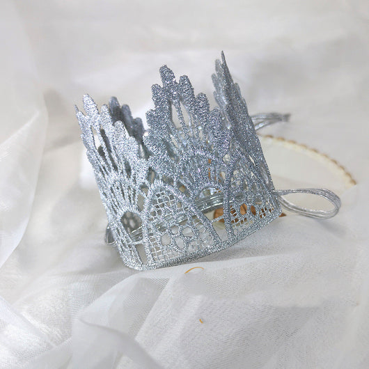 Diadema Corona Infantil Elegante para Fiestas y Cumpleaños - Image 4