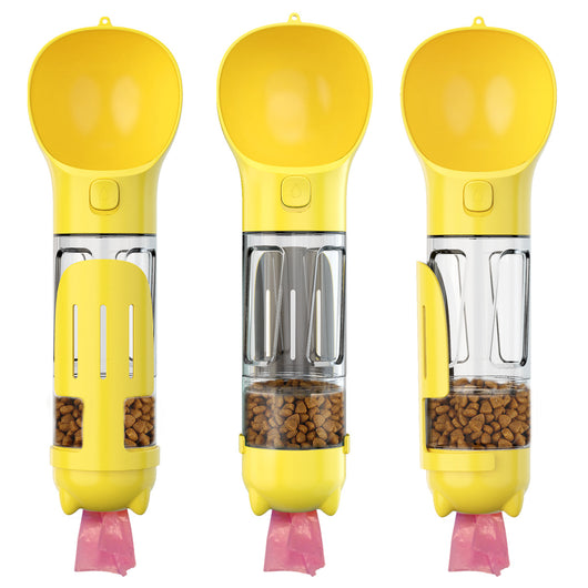Botella Dispensadora 3 en 1 para Perros - 500ml Portátil con Comedero y Recogedor de Heces - Image 20