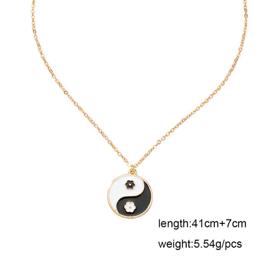 Collar Tai Chino con Colgante de Chisme - Cadena de Escote para Mujer - Image 2