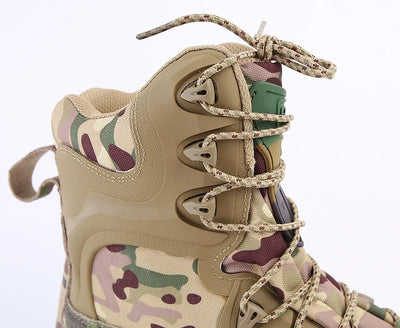 Botas de Senderismo Camufladas Altas para Hombre con Aislamiento Térmico - Image 18