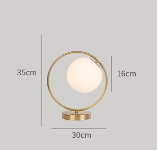 Lámpara de Mesita de Noche en Cobre - Diseño Minimalista y Moderno - Image 19