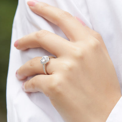 Anillo de Corazón en Plata 925 con Circonita - Elegancia y Brillo Duradero - Image 3