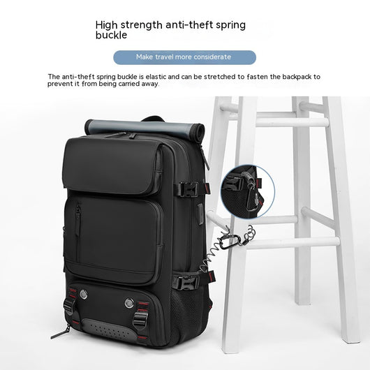 Mochila de Viaje de Gran Capacidad para Hombre con Compartimento para Laptop Impermeable - Image 5