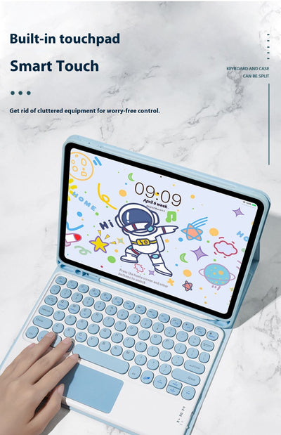 Funda Magnética de Cuero para Teclado con Ranura para Lápiz - Image 30