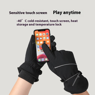 Guantes Térmicos para Esquí con Forro Polar Reforzado - Image 6