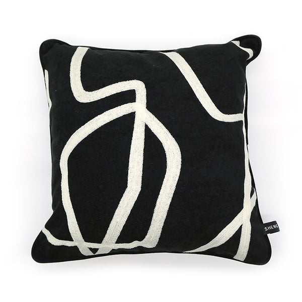 Funda de Almohada Clásica Americana Línea Fluida