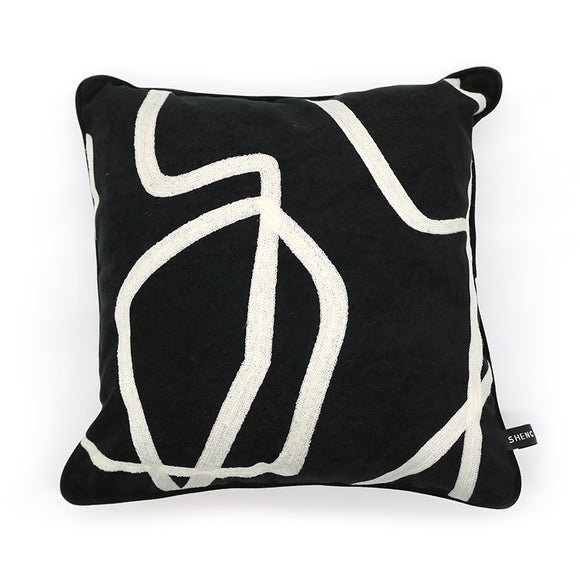 Funda de Almohada Clásica Americana Línea Fluida