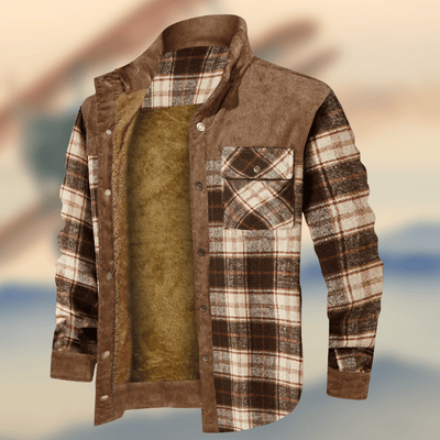 Chaqueta Camisa Cuadros Dragon con Tejido Reforzado - Image 19