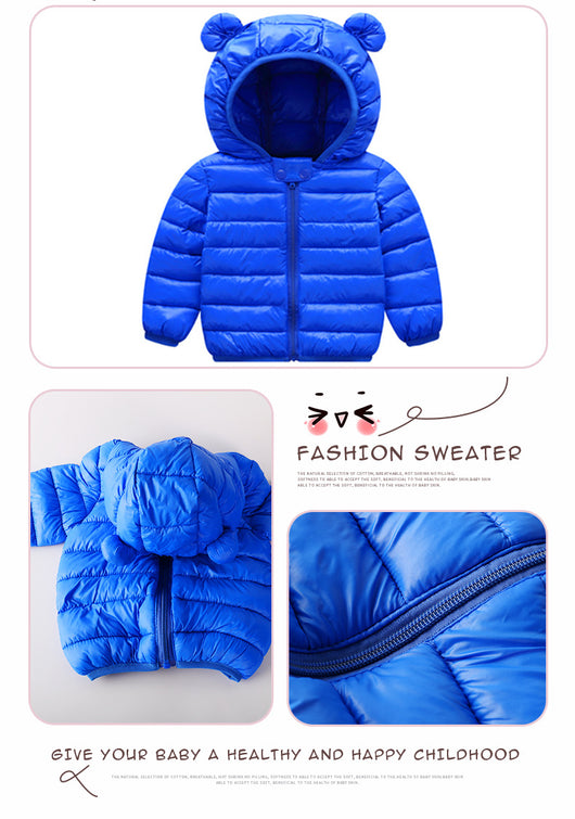 Abrigo Acolchado Infantil para Otoño e Invierno - Chaqueta Térmica Ligera - Image 14