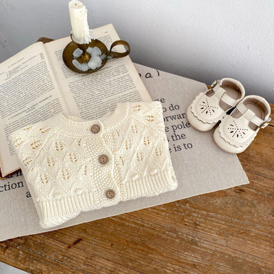Cardigan Tejido Calado para Bebé y Niños - Image 18