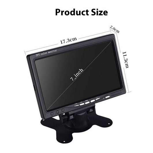 Monitor para Auto 7 Pulgadas - Pantalla Reversible HD - Image 23