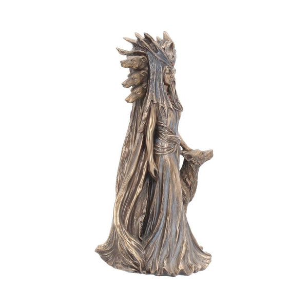 Estatua de la Diosa Hécate con Perro - Artesanía en Resina