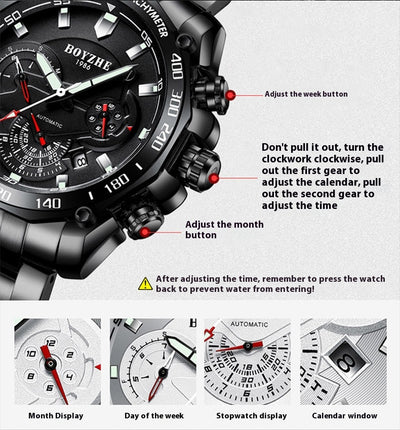 Reloj Automático Multifuncional para Hombre - Image 7