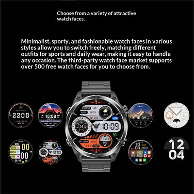 Smartwatch Deportivo con Lámpara Integrada para Running y Senderismo - Image 8
