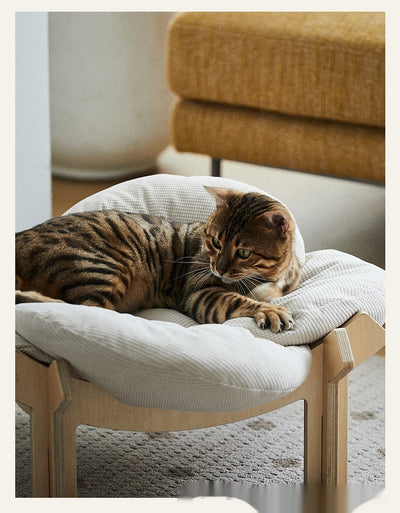 Cama Plegable para Gatos Diseño Océano - Nido Decorativo Confortable - Image 9