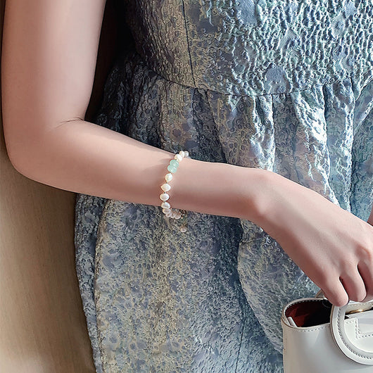 Pulsera Ajustable de Perlas de Agua Dulce Irregulares para Mujer - Image 5