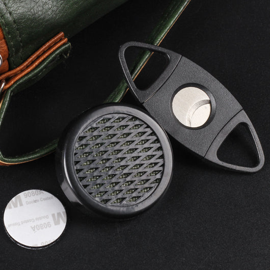Estuche Portátil de Cuero PU para Puros - Organizador de 8 Espacios - Image 12