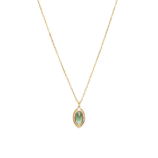 Collar de Plata 925 con Peridoto Natural Vintage Exquisito - Image 9