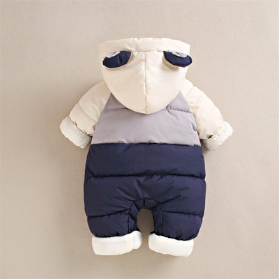 Mameluco Acolchado de Algodón para Bebé - Conjunto de Invierno y Otoño - Image 3