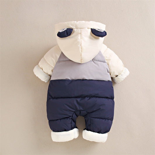 Mameluco Acolchado de Algodón para Bebé - Conjunto de Invierno y Otoño - Image 3