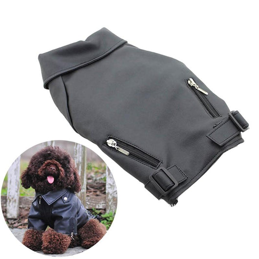 Chaqueta de Cuero para Perros Grandes - Abrigo Otoño e Invierno - Image 6