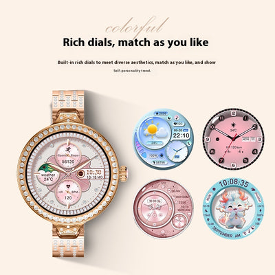 Reloj Inteligente para Mujer con Monitor de Salud y Registro de Actividad - Image 4