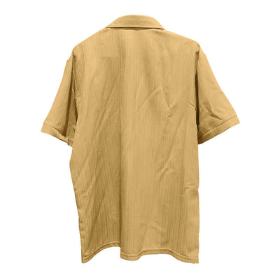 Camisa Polo Manga Corta Lisa Suelta para Hombre - Casual y Cómoda - Image 40